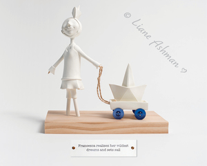 Products: Print: Francesca realises her wildest dreams and sets sail