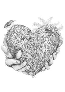 Black And White Prints 1: a. You Hold My Heart