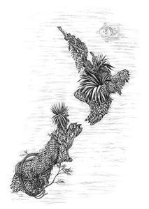 Black And White Prints 1: b. My Home