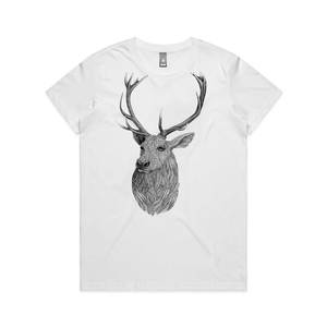 Womans Tee - Red Stag