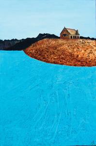 Lake Tekapo with the Church of the Good Shepherd