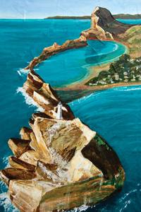 Landscape Prints: Castle Point Lighthouse - Wairarapa