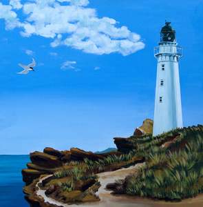 Original Artworks: Original Painting - Castlepoint Light House