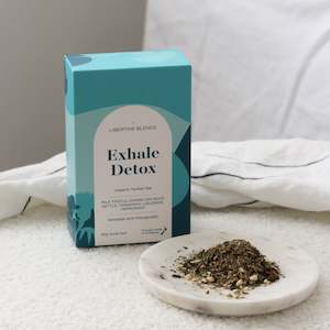 Bringing Joy To Everyday Moments: Exhale Detox herbal tea – dandelion root, milk thistle, nettle, peppermint, cinnamon, liquorice