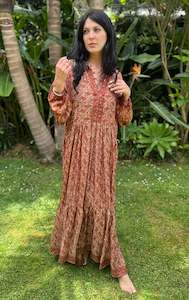 Dresses: Moonlight Dress - Merlot Honey (L)