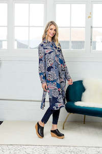 Dresses: Arctic Lake Shirt Dress - WAREHOUSE MOVING SALE