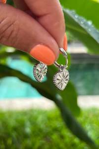 Vintage Heart Earrings