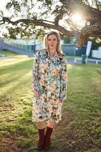 Home Page Clothing Designers New Zealand Libertine The Label: Oasis Dress | Peony