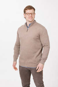 9901 100% Merino 1/4 Zip Jersey