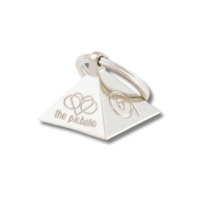 Ki-Bal Silver Plated Keyring - SECONDS. Big Savings - Life Energy Solutions