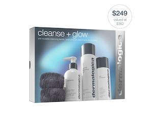 category_id: 5637175096: Dermalogica Cleanse + Glow Kit 5pcs