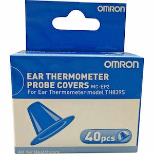 Home Health Devices Thermometers: Omron TH839S Ear Thermometer Probe Covers 40s
