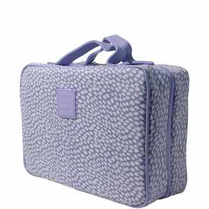 Make Up Bags Cases: Tender Love + Carry Lavender Seaspray Hanging Washbag