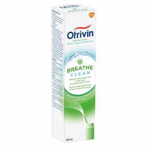 Medicines Allergy Hayfever: Otrivin Breathe Clean Daily Nasal Cleanser 50ml