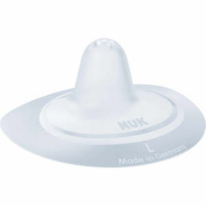 Nuk Silicone Nipple Shields Large 2pk