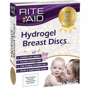 Nursing Pads Breast Care: Rite Aid Hydrogel Breast Discs 12pk