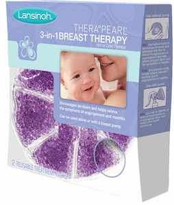 Nursing Pads Breast Care: Lansinoh THERA PEARL 3in1 BREAST THERAPY 1pr