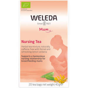 Nursing Pads Breast Care: Weleda Nursing Tea Bags 20pk