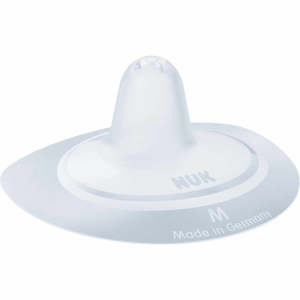 Nursing Pads Breast Care: Nuk Silicone Nipple Shields Medium 2pk