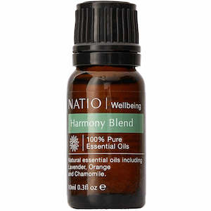 Oils Room Sprays: Natio Pure Essential Oil Blend - Harmony 10ml