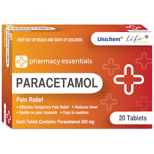 Pharmacy Essentials Paracetamol 500mg Tablets 20pk