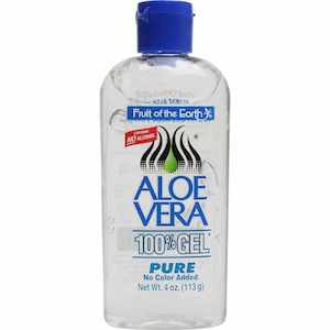 Sun Travel After Sun Care: Fruit Of The Earth Aloe Vera 100% Gel 113g