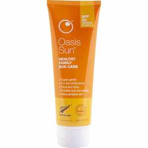 Sun Travel Sun Protection: Oasis Sun Sunscreen SPF30+ Family Size 250ml