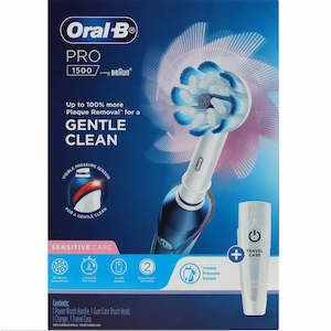 Toothbrushes: Oral B Pro 1500 Power Brush
