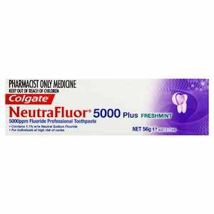 Toothpaste: Colgate Neutrafluor5000+ Toothpaste 56g (Pharmacist Only Medicine)