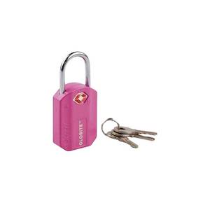 Travel Accessories: Globite TSA Luggage Lock Pink 1 Pack