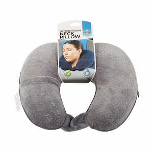 Travel Accessories: Globite Memory Foam Neck Pillow Grey
