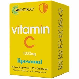 Weight Vitamins: ProNordic LIPOSOMAL Vitamin C 1000MG 15s