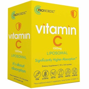 ProNordic Liposomal Vitamin C 1000mg Sachets 30s