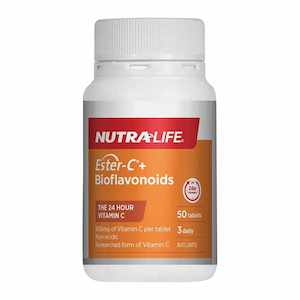 Weight Vitamins: Nutra-Life Ester-C 1000mg with Bioflavonoids Tablets 50s