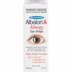 Albalon: Albalon A Allergy Eye Drops 15ml