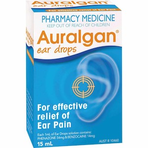 Auralgan: Auralgan Ear Pain Relief Drops 15ml