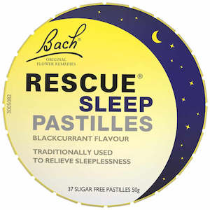 Bach Rescue Remedy Sleep Pastilles Blackcurrant 50g