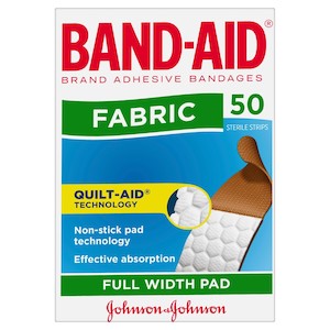 Band Aid: Band-Aid Fabric Plasters 50pk