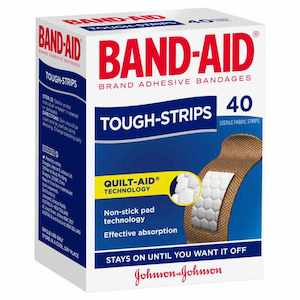 Band Aid: Band-Aid Tough Strips Regular 40pk