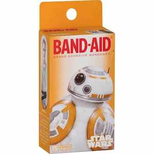 Band-Aid Star Wars Waterproof Strips 15 Pack