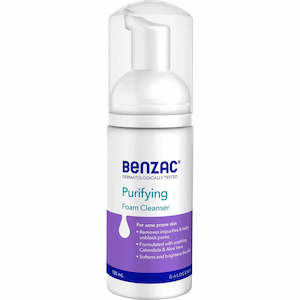 Benzac Purifying Foam Cleanser 130ml