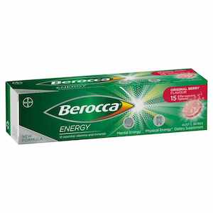 Berocca: Berocca Energy Original Berry Effervescent Tablets 15s