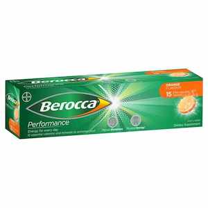 Berocca Performance Effervescent Tablets Orange 15s