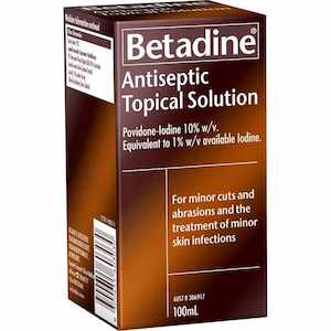 Betadine: Betadine Antiseptic Topical Solution 100ml
