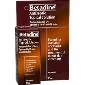 Betadine Antiseptic Topical Solution 15ml