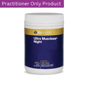 Bioceuticals: BioCeuticals Ultra Muscleze Night Powder 400g (PHARMACIST ONLY)