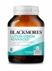 Blackmores: Blackmores Lutein Vision Advanced Capsules 60s