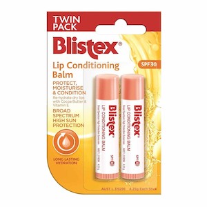 Blistex Lip Conditioning Balm Twin Pack 2pk