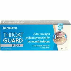 Blis Probiotics: BLIS Probiotics Throat Guard PRO Vanilla Lozenges 30s