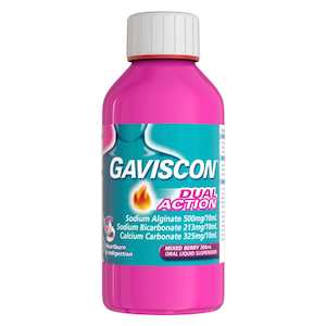 Gaviscon Dual Action Mixed Berry Liquid 300ml